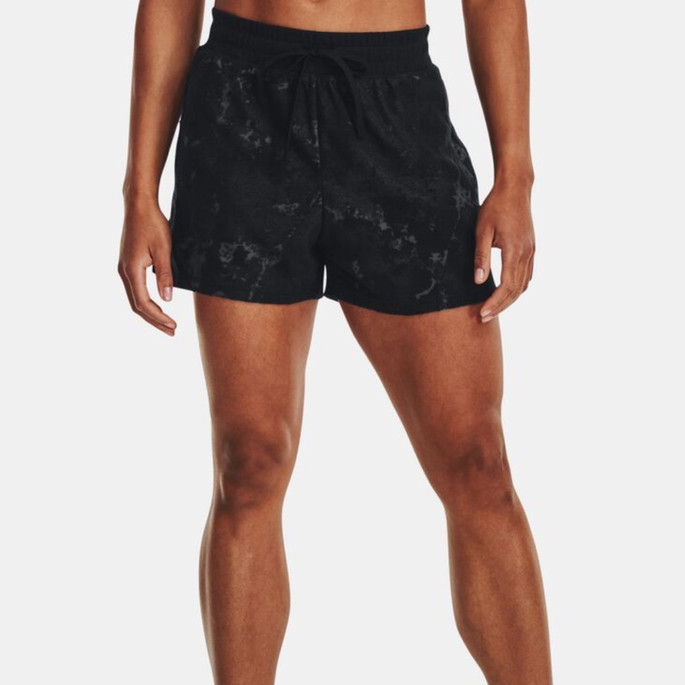 NWT Women’s Under Armour Shorts Terry Black